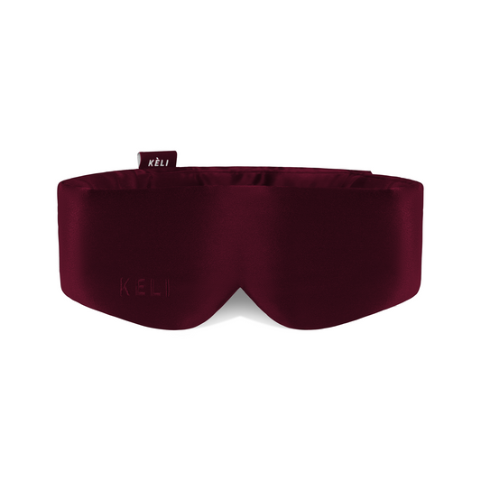 Aura Sleep Mask Burgundy